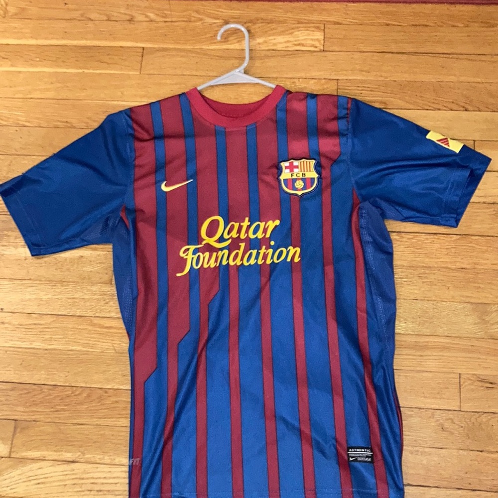 FC Barcelona Lionel Messi Nike Jersey Authentic Dri-Fit Mens Medium